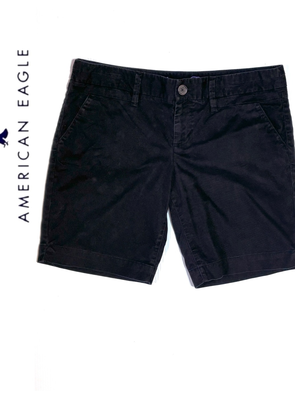 AE American Eagle Outfitters Black Shorts 12